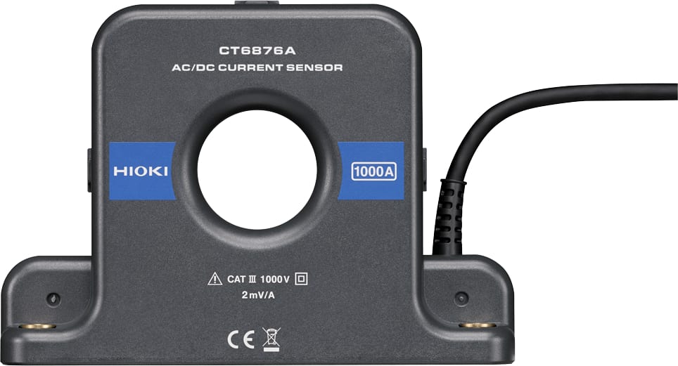 CT6876A - AC/DC Current Sensor, 1000A, DC to 1.5 MHz, 3M Cable