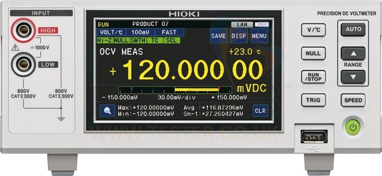 DM7275-03 Precision DC Voltmeter (20 PPM) with RS-232C Interface